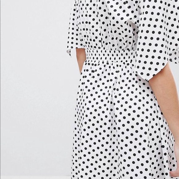 ASOS polka dot midi dress - Picture 2 of 8